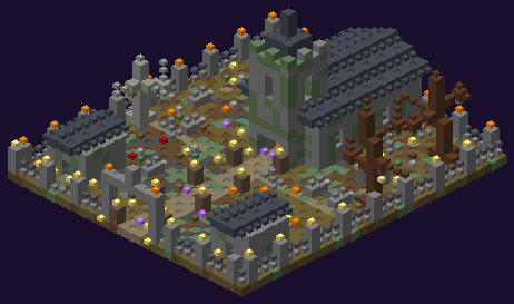 Un cimetière hanté (aperçu du générateur)